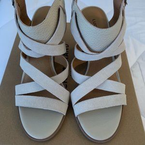 Lucky Brand Kailasa Suede Sandals Size 6.5